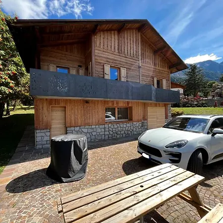 Chalet Bel-Air A Due Passi Dalle Piste, Con Giardino E Posto Auto Temù Exterior foto